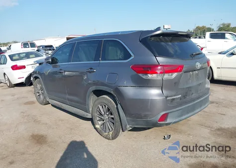 2019 Toyota Highlander Xle из США, поврежденный, VIN 5TDKZRFH6KS349258